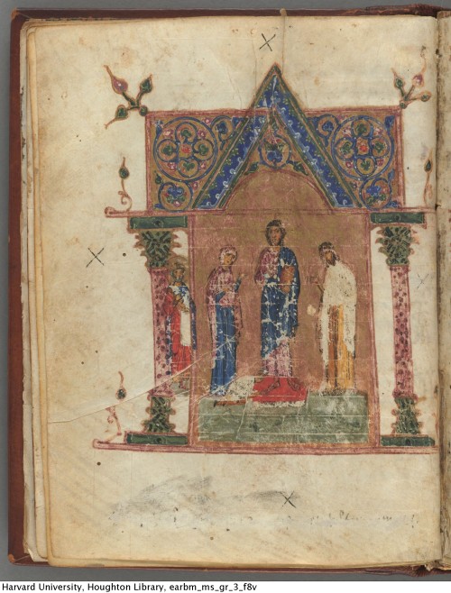 houghtonlib:
“ The Psalms in Greek, with apparatus of other texts : manuscript, [ca. 1105]
MS Gr 3
Houghton Library, Harvard University
”