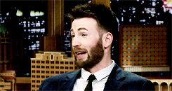 Chris Evans + Beard 2016 Edition.