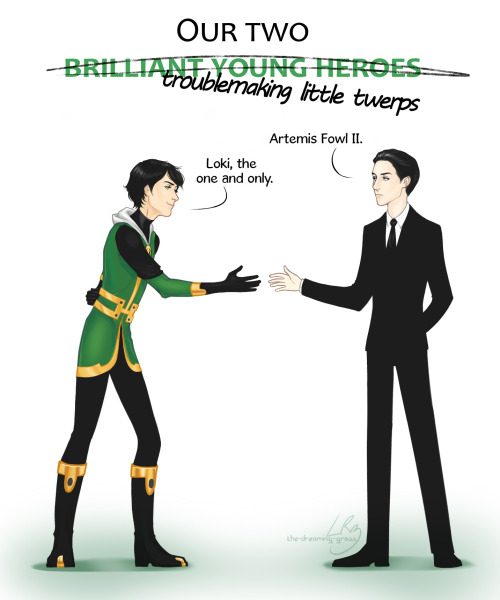 the-dreaming-grass:For your consideration, a fandom crossover.Starring everybody’s favorite black-ha