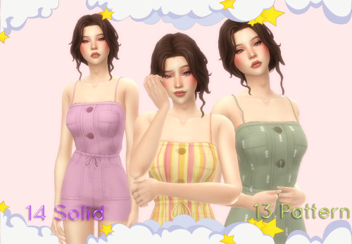 ♥ Keepers Playsuit RECOLOR  ♥★・・・・・・★・・・・・・★・・・・・・★Base gameMesh needed ( @brianitesims )Female14 So