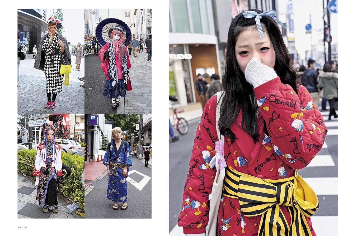 tokyo-fashion:  Minori, RinRin Doll, and lots of beautiful traditional-meets-modern