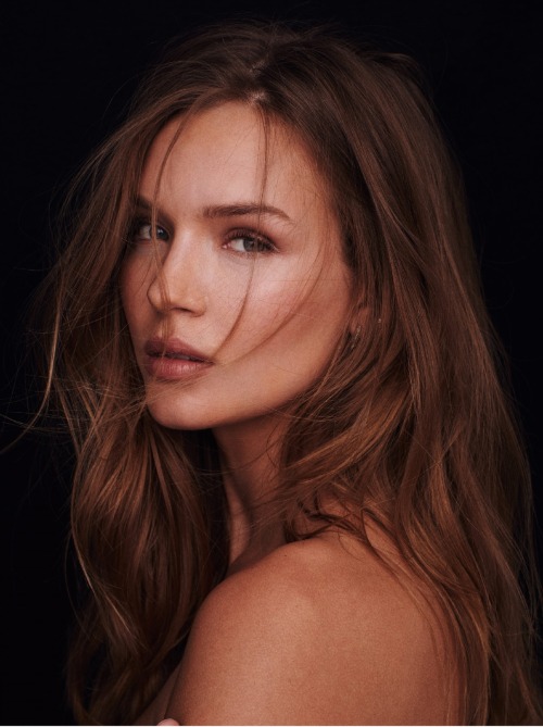 Josephine Skriver’s outtake for Victoria’s Secret. Photographed by Marian Sell.