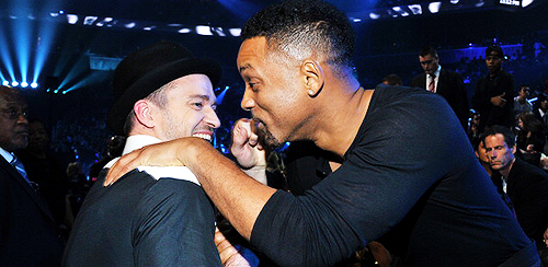 feyminism-blog:  Justin Timberlake and Will Smith at the 2013 MTV Video Music Awards