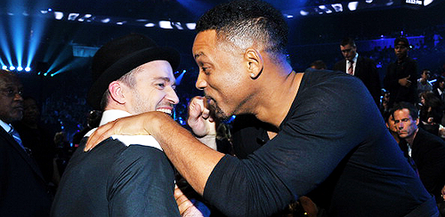 feyminism-blog:  Justin Timberlake and Will Smith at the 2013 MTV Video Music Awards  