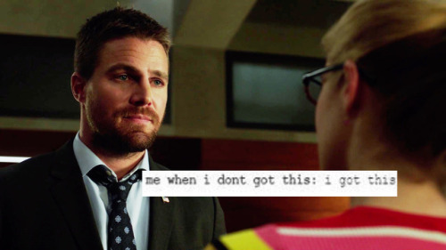 Life As A Tumblr Text Post: Oliver Queen
