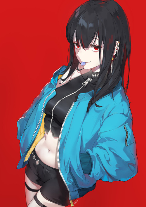 aku-no-homu:悪 by artist えみょ (@emyo27)