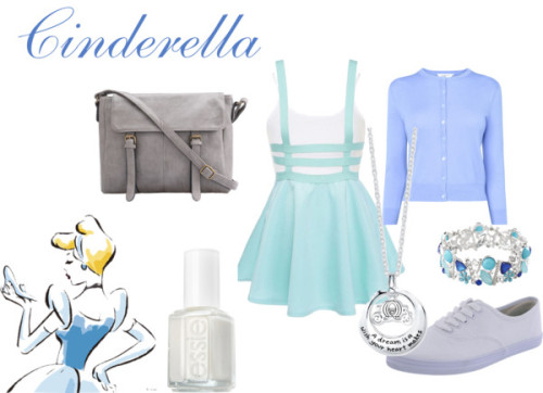 Cinderella by awkwardlykat featuring a white camiL K Bennett long sleeve cardigan, $135 / Topshop wh