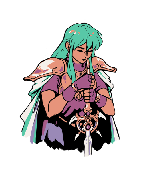 tinsil: the resolve to do what must be done eirika in palette 9 from [this] for @boyo44-ao3! actuall