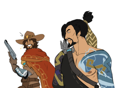 forsty-art: [ inspired by this ]hanzo pls omg