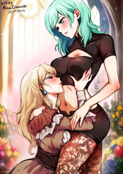 #899 F!Byleth x Mercedes (Fire Emblem Three porn pictures