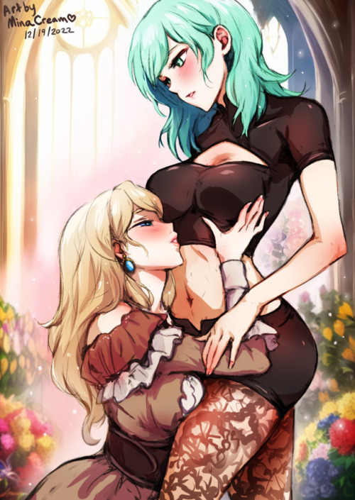 Porn photo #899 F!Byleth x Mercedes (Fire Emblem Three