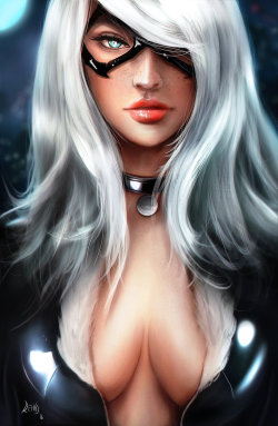 imthenic:  Black Cat (Felicia Hardy) by gromwulf 