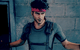 lockescoles:GIF REQUEST MEME: final fantasy vii + favorite minor character (5): biggs↳ requested by 