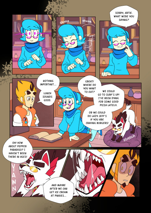LOSING MY MIND: PAGES 1-3COMIC COVER HEREHey ya’ll! For our Mystery Skulls Animated update this mont