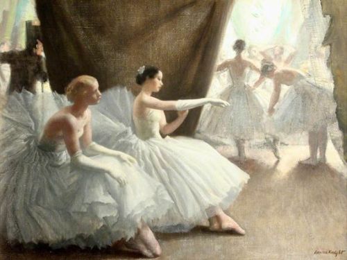 artfortheages: Ballet - 1936 Laura Knight (1877–1970)