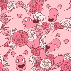 fallenzephyrart:Lion pattern! Inspired by the name of a band I saw on a sticker the other day, “Acres of Lions”If you would like to use this pattern on your blog, please credit me c:Other patterns | Crediting me | Patreon