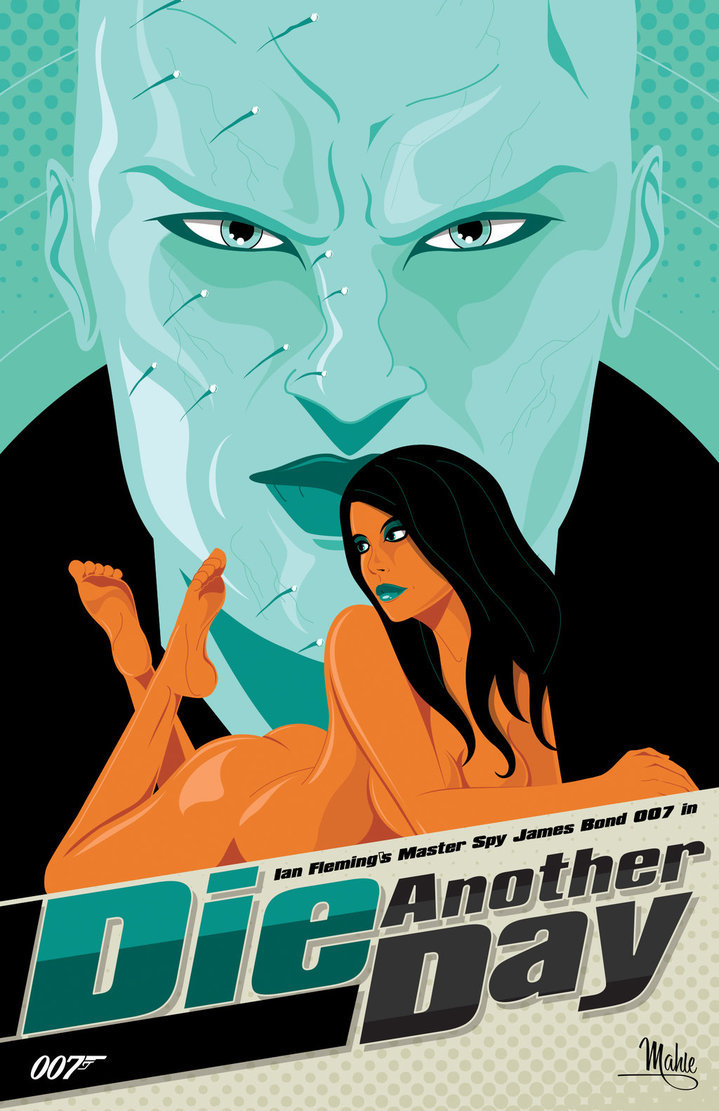 scottpatrick:  (via James Bond posters by Mike Mahle | From up North) 