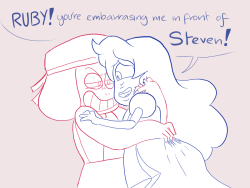 sketchedatrocities:   Lotta of weird things happened to Steven this Stevenbomb.  Man it sure is great to be topical and on time.   Addendum: I hear that people think that I changed the Onion scene to porn and not his birth-tape. Not that this affects