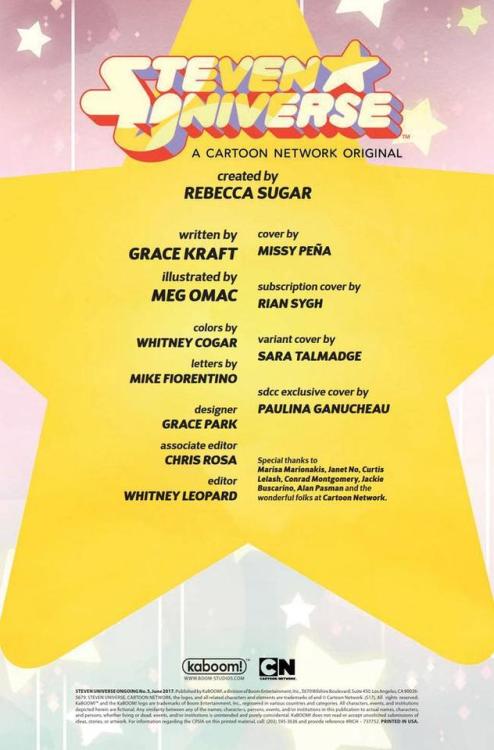 gracekraft:  magecom: Previews are out! I got the amazing opportunity to illustrate for Steven Universe. I was very nervous but I think it turned out great!   It’s a super chill story about Lion and his shenanigans. Written by Grace KraftArt by Meg