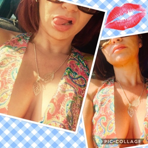 mrs-mrbizzz:Beautiful summer day for wine tasting ☀️ Low cut & suuuuper short dress with heels &