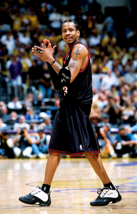 nbafinalsarchive:Allen Iverson 2001 NBA Finals