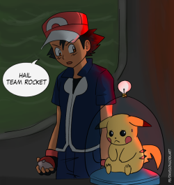 davegongorart:  Even Ash is now a traitor!!!