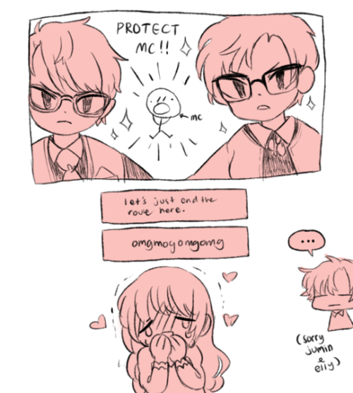 nymphicus:  i just want jaehee to do a shoulder throw pls