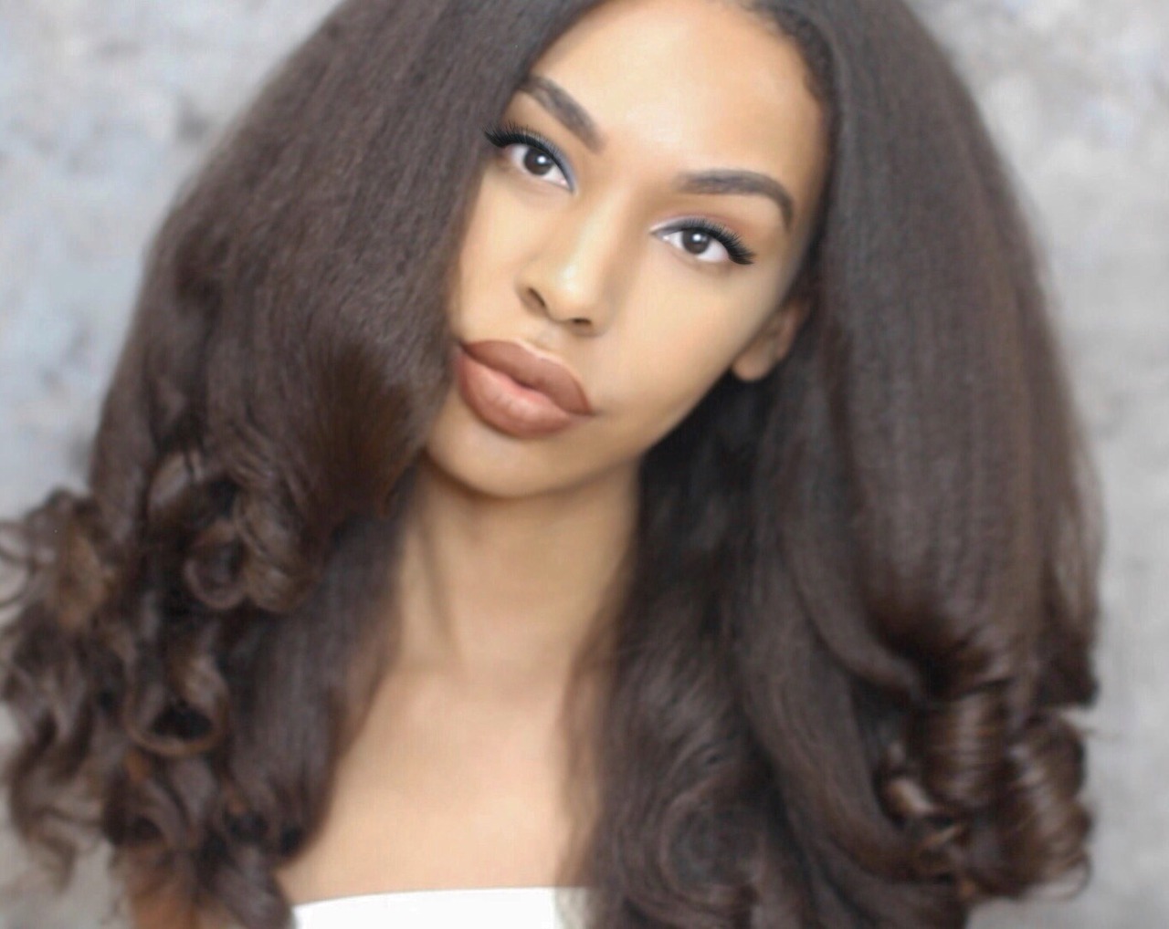 maryamjhampton:  Good hair day! Instagram @maryamjhampton 