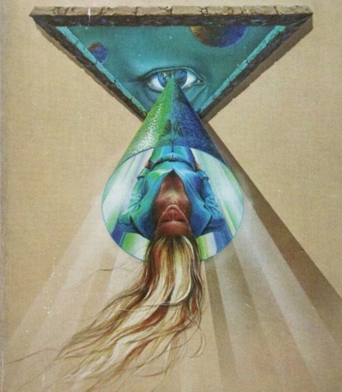 1985cover art by Tim Jacobus for Edward Llewellyn&rsquo;s Fugitive in Transit