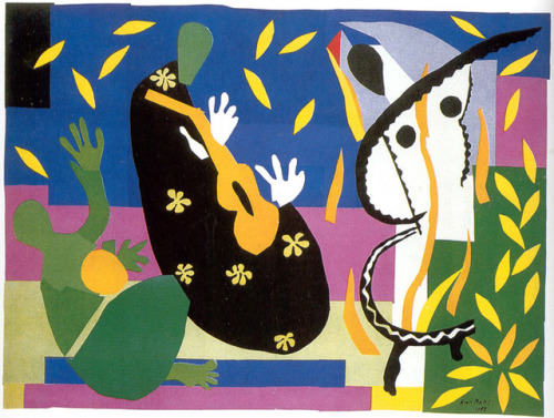 artist-matisse:  The King’s Sadness, Henri Matisse Medium: paper,gouachewww.wikiart.org/en/h