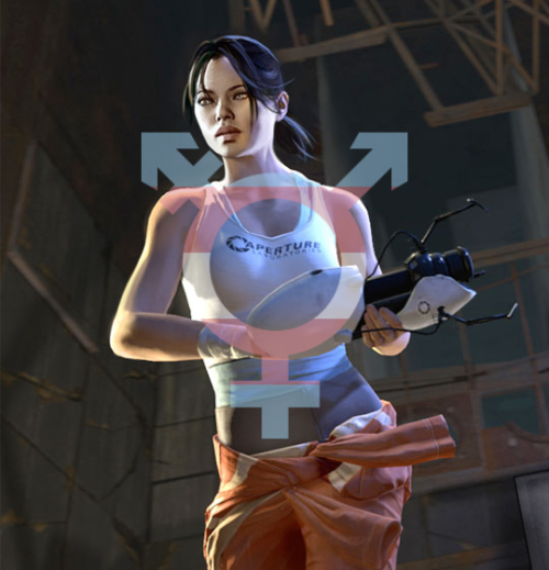 Chell (Portal) is a trans woman