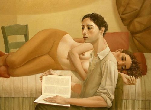 tri-ciclo:“Mermaid’s Story”Alan Feltus (2003, oil on canvas)