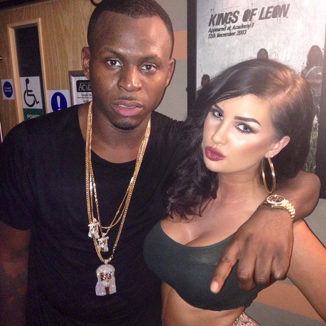 anndenisemodel:  Last night with @fekkyofficial @splurgeboys 💯  Shes so so hot