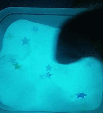 elation-station: Glow Blue