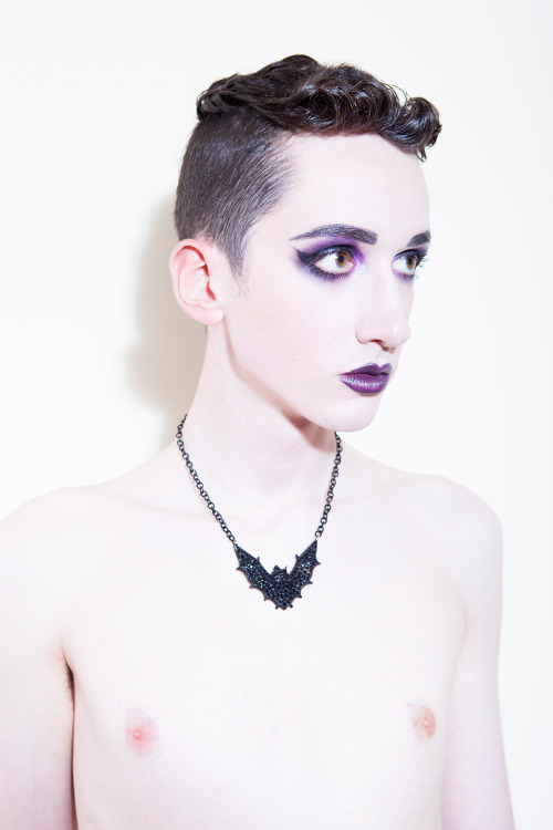ivanfahy:Gothic Androgyny chunk.ie/article/19846/alt-model/androgyny-as-art/ Model: Ivan Fahy