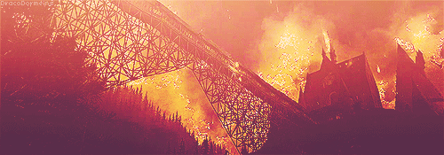 dracodormeins:  “The flames tell their story all night” 