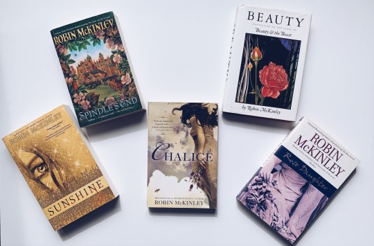 five Robin McKinley books