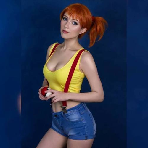 women-are-for-being-abused: bonuslevelgamingblog: Character: Misty Game Series: Pokemon Cosplayer: H