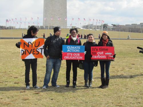 Global Kids leaders at the Forward on Climate, No to Keystone XL Pipeline Rally in DC Feb 17
Global Kids HRAP students were among the over 40,000 people who poured into the streets of Washington, DC on Feb 17, 2013 to push President Obama to take our...