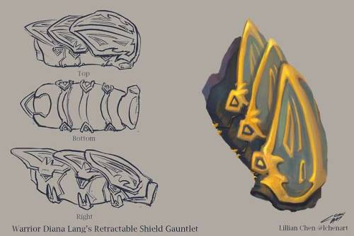 Diana Lang’s Retractable Shield Gauntlet - orthoThe next prop I decided to work on was Diana’s Shiel