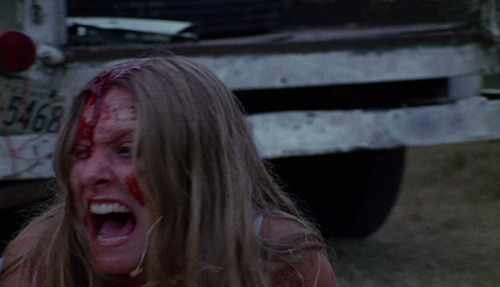 marypickfords: Marilyn Burns in The Texas Chain Saw Massacre (Tobe Hooper, 1974)