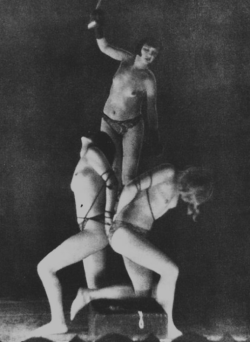 kvetchlandia:  Uncredited Photographer     Anita Berber In Cabaret Performance as a Dominiatrix, Berlin     c.1924