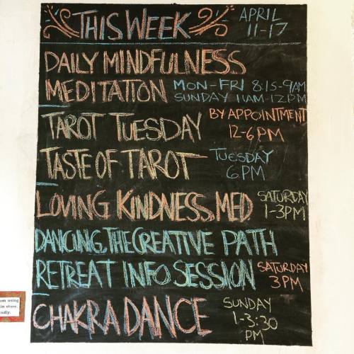 #thisweek at #WonderWorks! Check our full schedule at www.gowonderworks.com. #meditation #holistic #