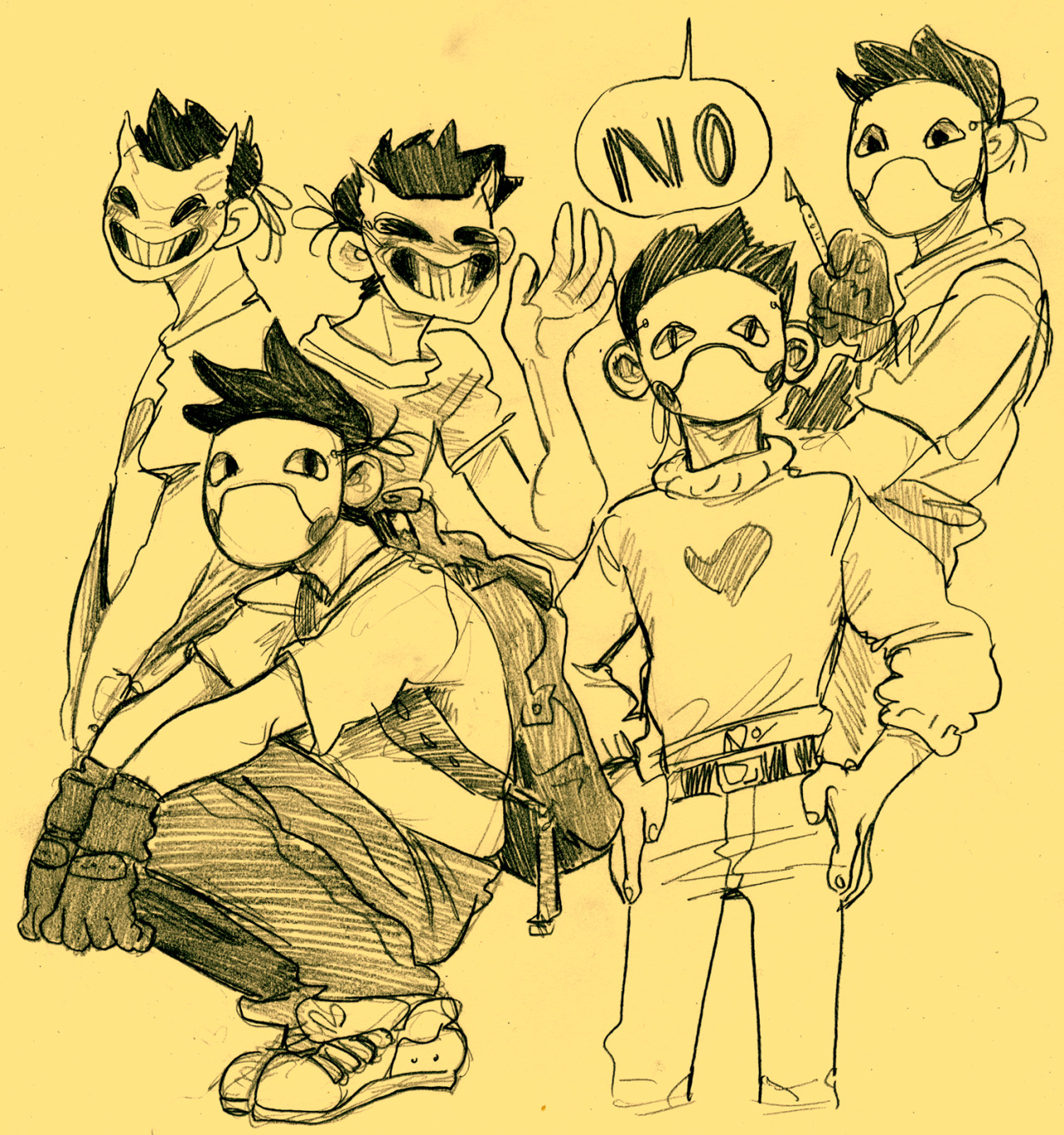 awastrelmescalined:  some stuff i drew yesterday rly pleased by how much it looks