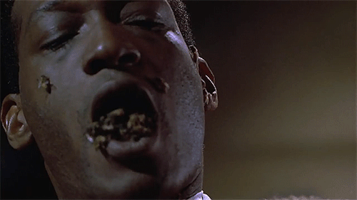 a-horrible-way-to-dan:    Your death will be a tale to frighten children, to make lovers cling closer in their rapture. Come with me, and be immortal.   Candyman (1992) - Dir: Bernard Rose 
