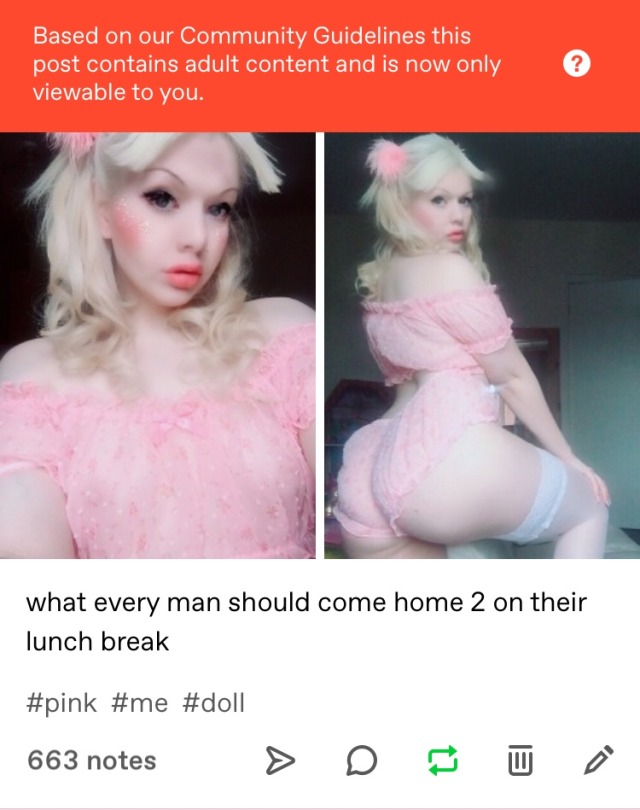 Brat-Grrl2:For Real Is A Lil Butt Cheek Considered Porn When There’s Still Blogs