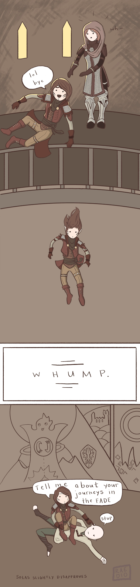 raediocloud: Why walk when you can jump/fall a few stories?