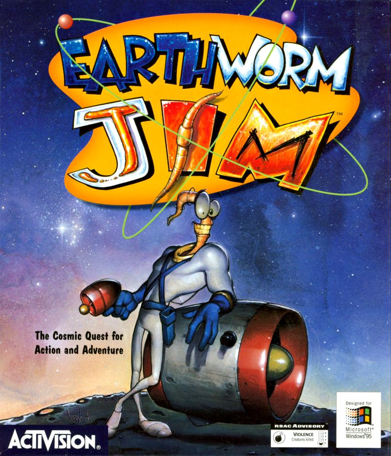 Randomised Gaming — Cover art from the 1995 Windows PC