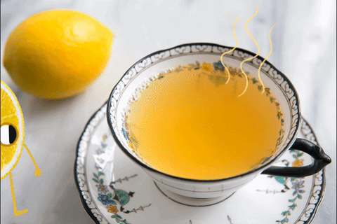 Sophie Lawrence Illustration — some sweet honey lemon tea for your stresses.