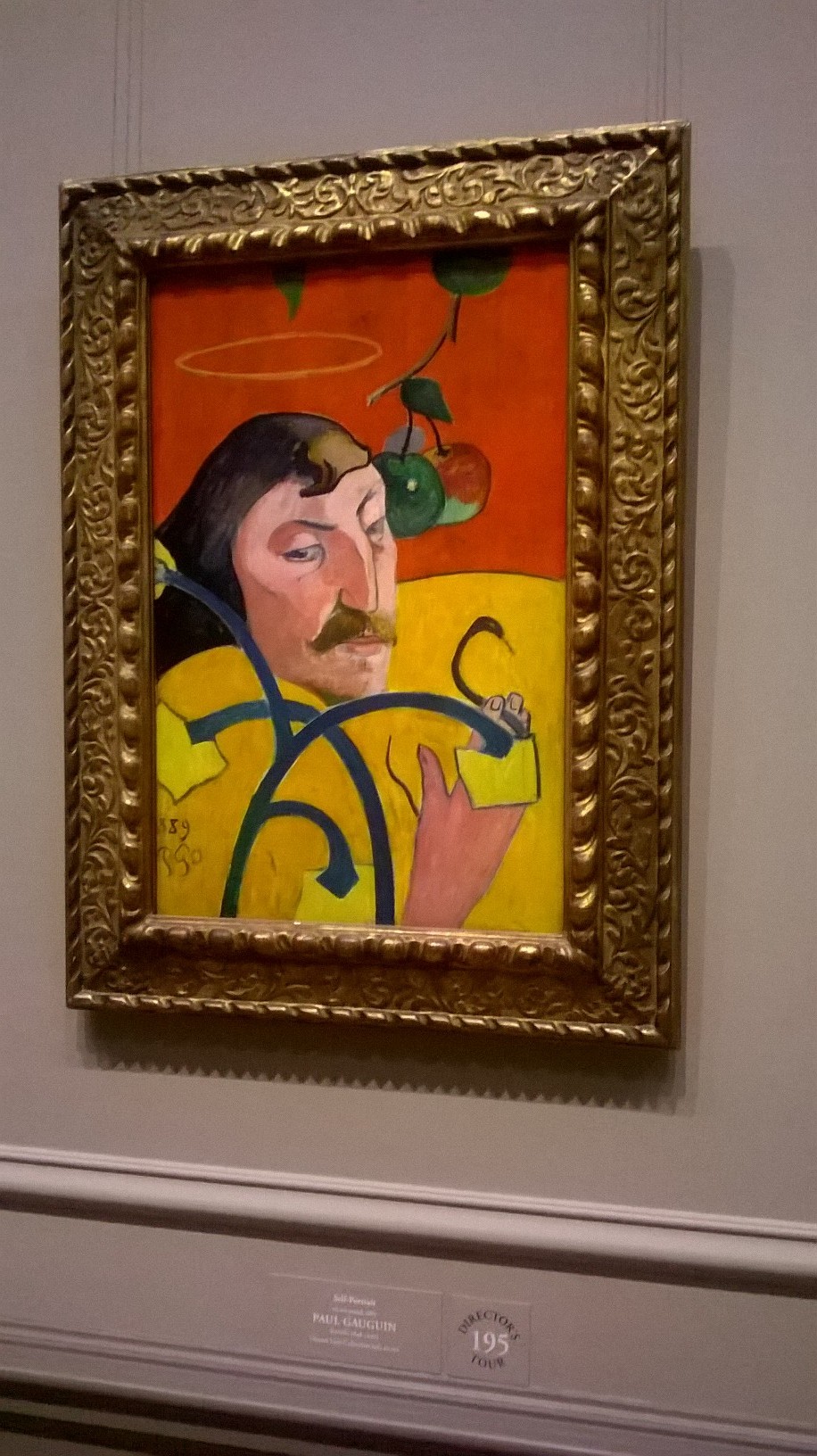 Self Portrait by Paul Gauguin@cita-spectre This seems like something you’d like